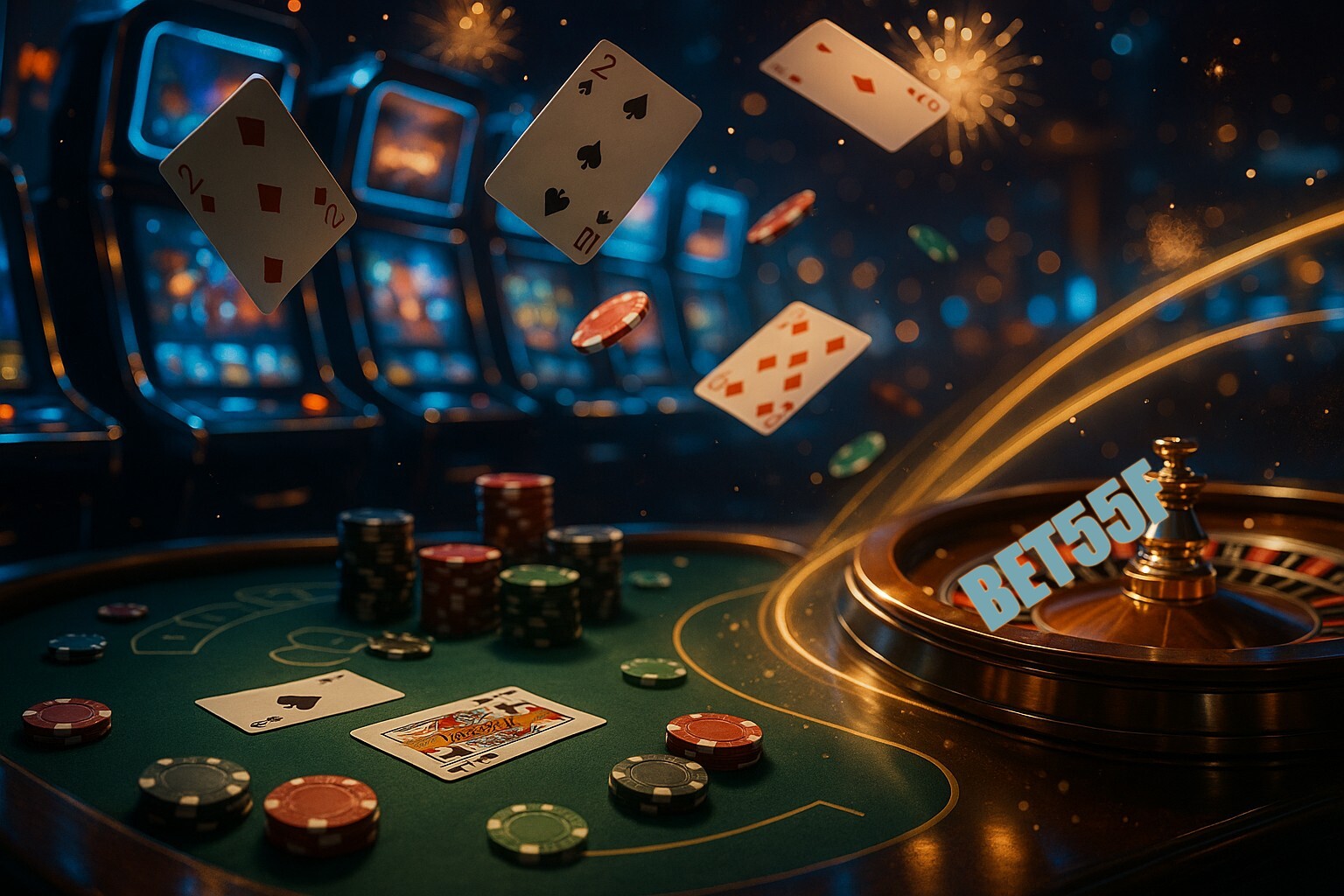 Jogos emocionantes no BET55F